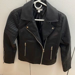 Topshop Rosa Biker Jacket, Size 2